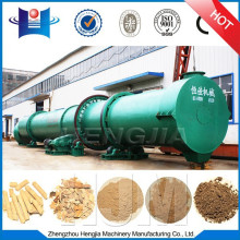 Industrial wood pellet dryer, biomass wood sawdust dryer